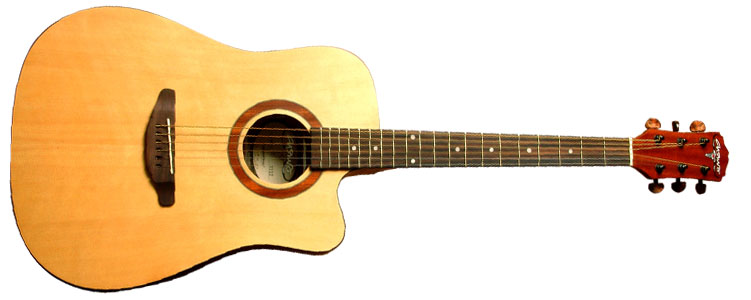 กีต้าร์โปร่ง คาราบาว มนต์เพลงคาราบาว GW345C-NM