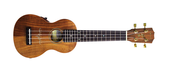 กีต้าร์ Ukulele Soprano คาราบาว CUS-3EQ2B 21 นิ้ว