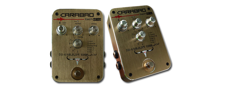 เครื่องช่วยเสียง Pedal effect คาราบาว Multi Delay DD-6