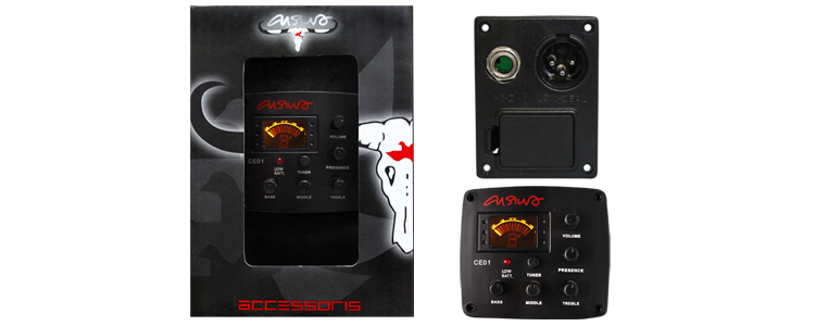 EQ 4 แบน คาราบาว With Tuner&3 Plugged output